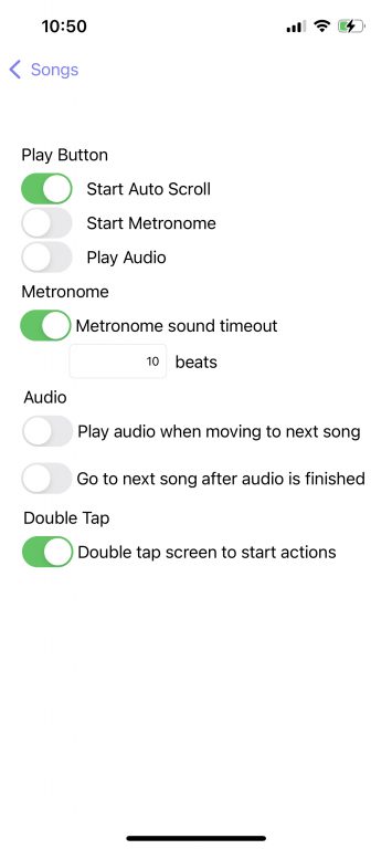 Configure Play Button iOS
